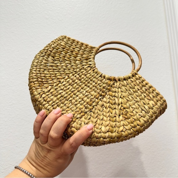 NEW LoveStitch Boho Raffia Bag - Picture 2 of 6